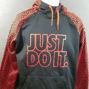 Nike Just Do It Thermafit Women's Large Hooded Swe